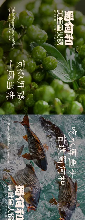 山野风自然风食材大众点评商户通五连图