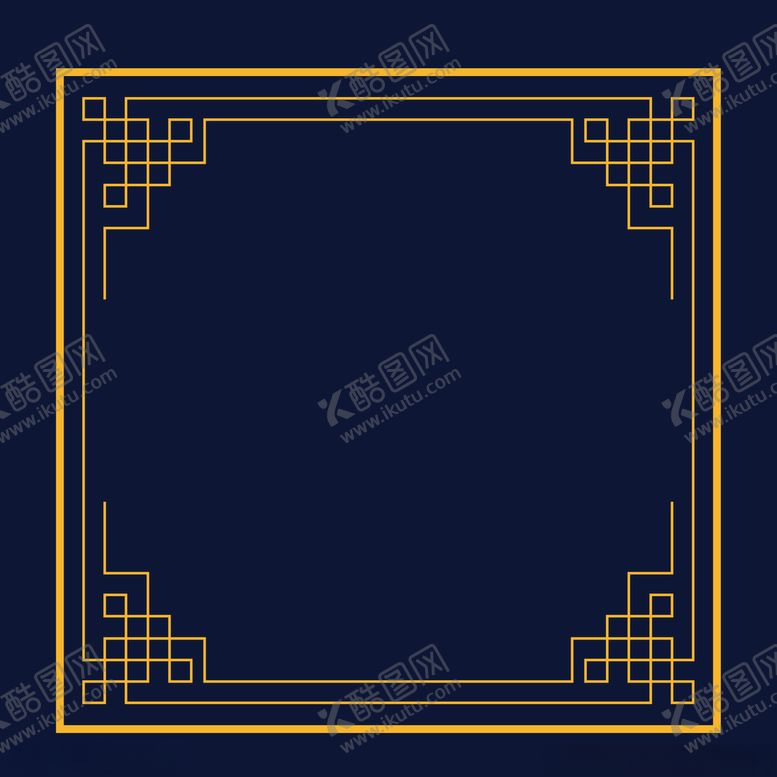 编号：44826510051514174059【酷图网】源文件下载-中国风边框
