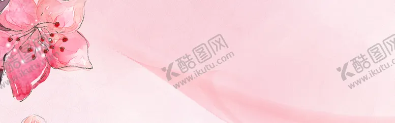 编号：37608109280429412390【酷图网】源文件下载-手绘桃花插画海报图片