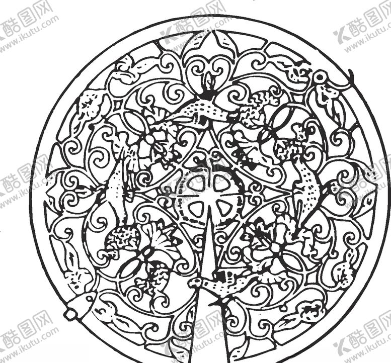 编号：75958410210358219902【酷图网】源文件下载-镂空花图案