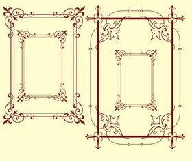 花纹边框