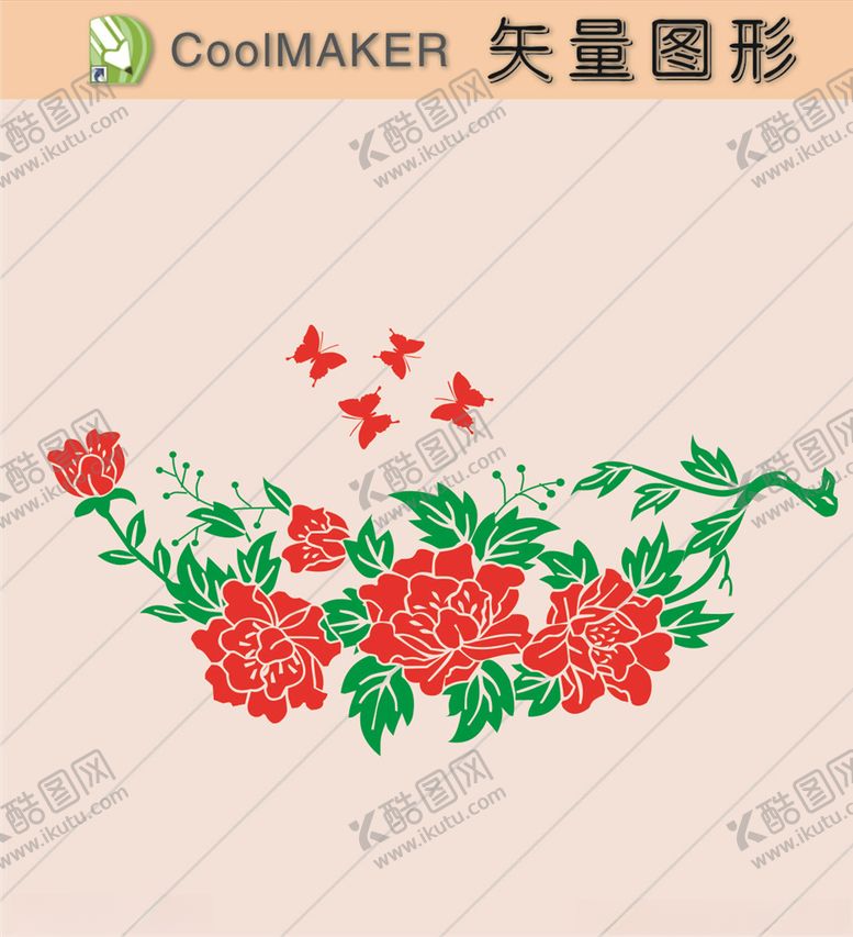 编号：31174210121150292327【酷图网】源文件下载-花草剪纸花草壁纸简洁手绘