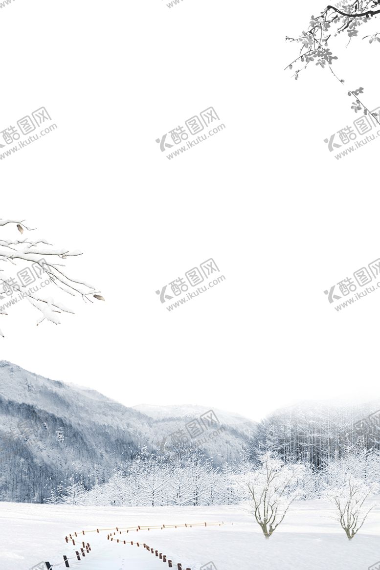 编号：62407801270258023366【酷图网】源文件下载-高清北方雪地冬天