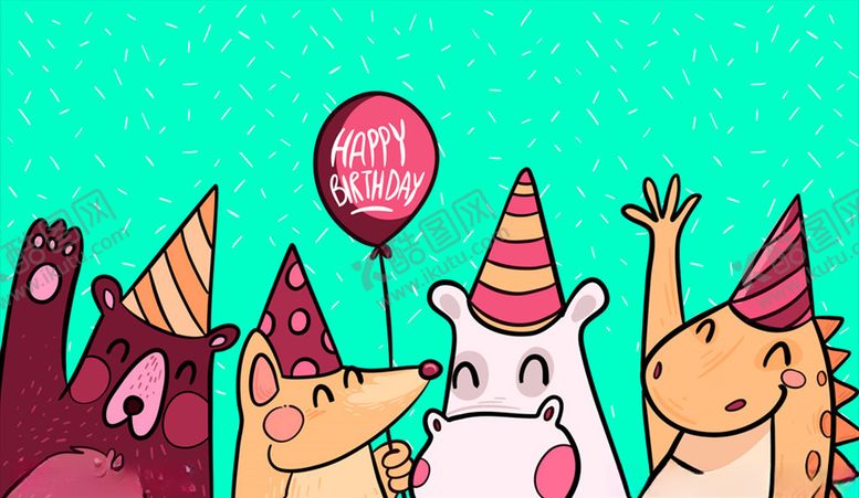 编号：63139411011903009733【酷图网】源文件下载-4只动物