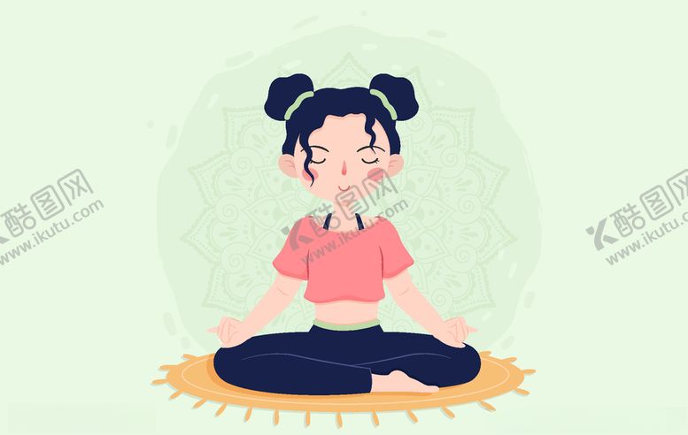 编号：29283507011248117156【酷图网】源文件下载-瑜伽