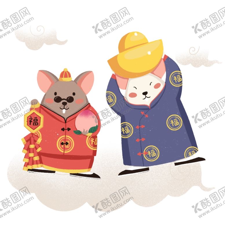 编号：48419310280340108048【酷图网】源文件下载-卡通老鼠