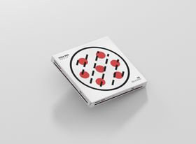 披萨盒包装样机效果图智能贴图