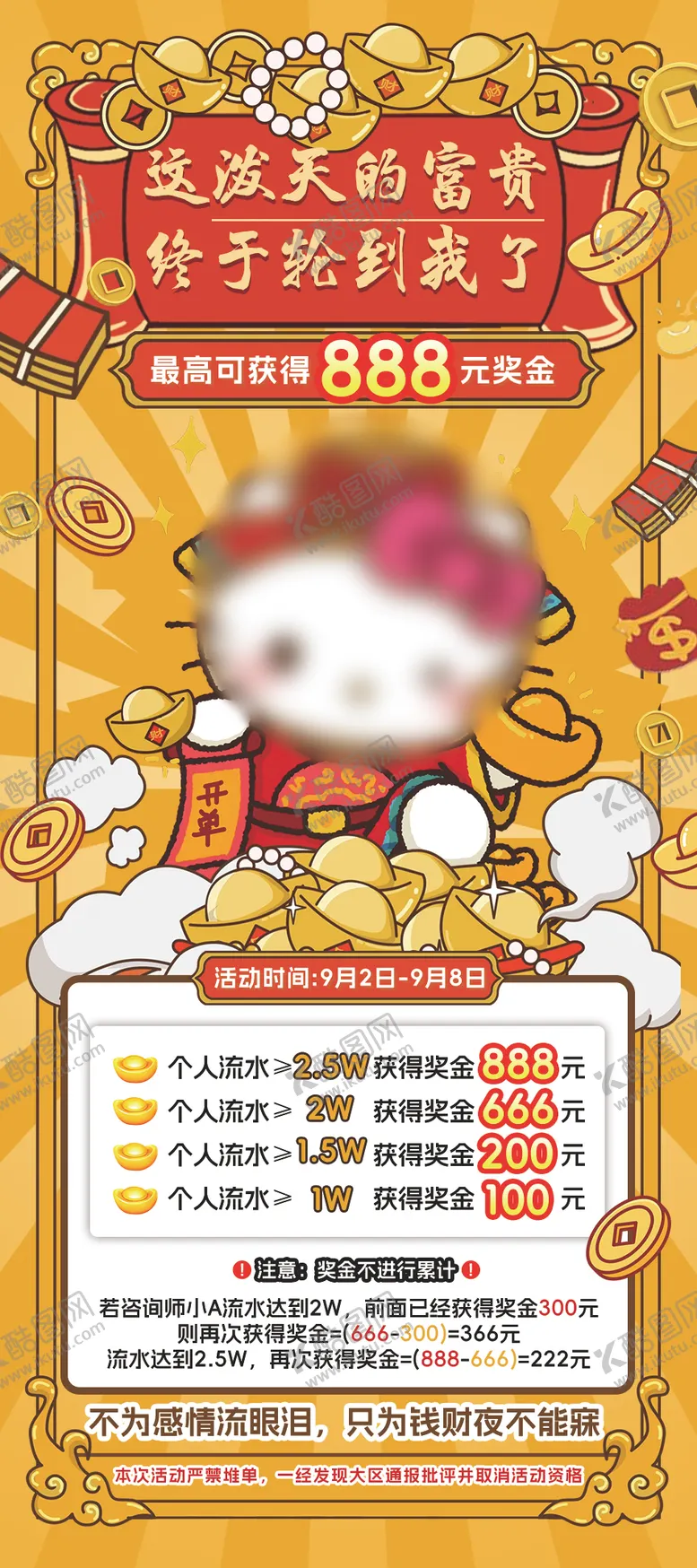 编号：28246101201440181335【酷图网】源文件下载-hellokitty奖金活动展架易拉