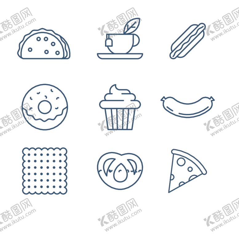 编号：38475012130057266147【酷图网】源文件下载-卡通食物