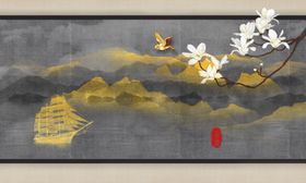 中国风背景墙