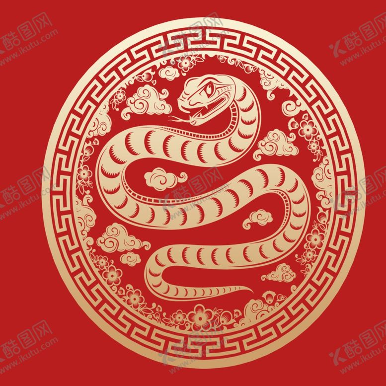 编号：91458801291051353855【酷图网】源文件下载-手绘卡通小蛇