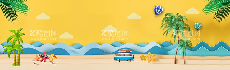 编号：90437809180948337539【酷图网】源文件下载-夏季清凉背景