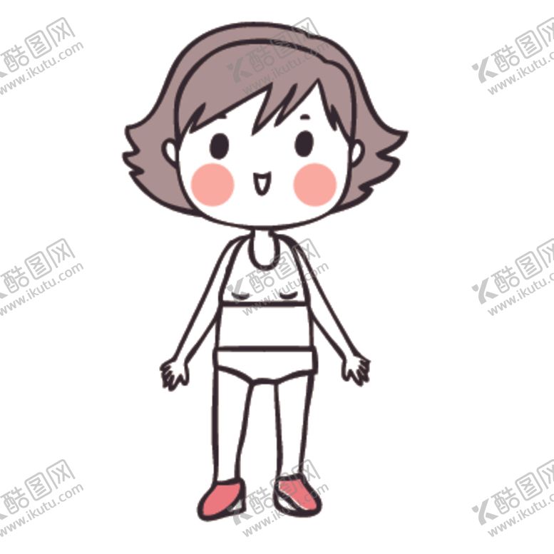 编号：43394709121900241002【酷图网】源文件下载-可爱人物形象插画