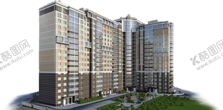 编号：77356305032033412195【酷图网】源文件下载-大楼建筑高楼小区海报素材