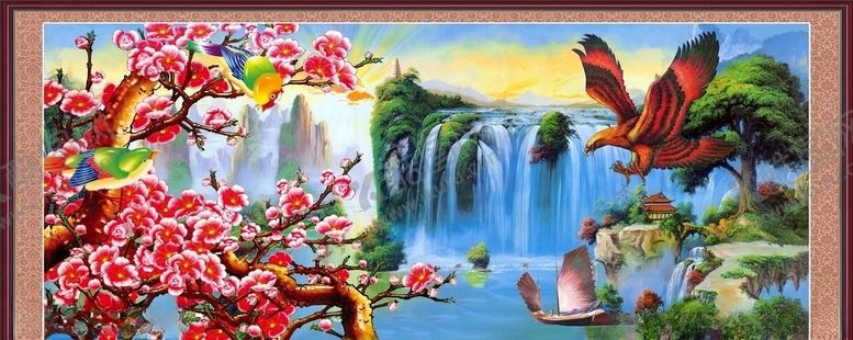 编号：40102209180757084120【酷图网】源文件下载-风景画