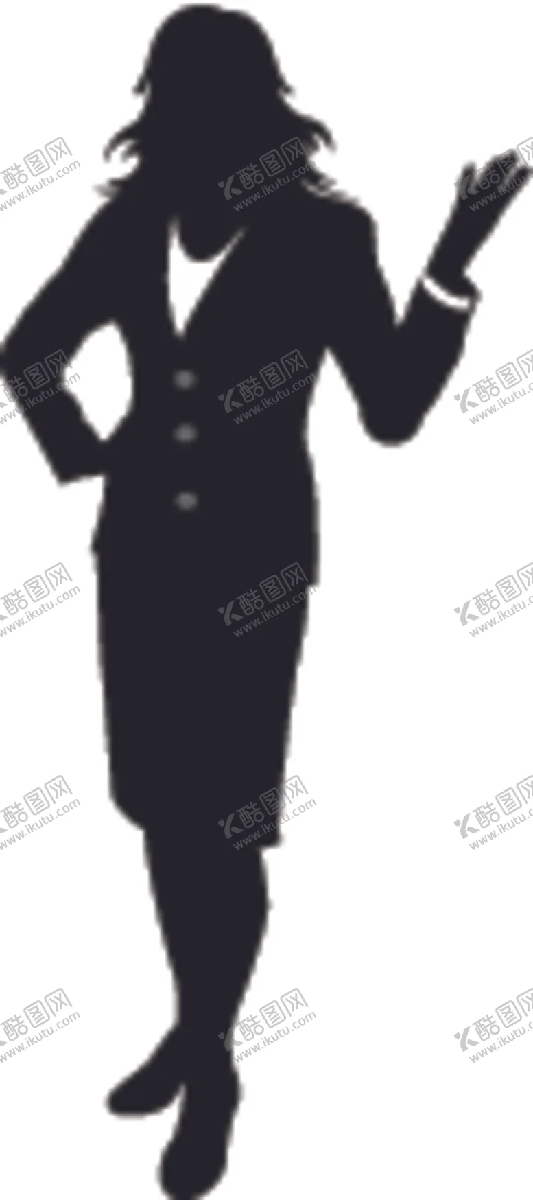 编号：99946104072151326198【酷图网】源文件下载-商务人士剪影