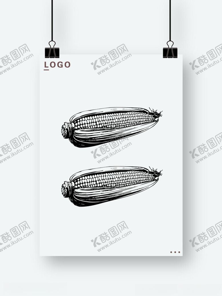 编号：93026903010847324392【酷图网】源文件下载-玉米矢量图