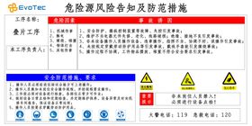 危险源风险告知及防范措施