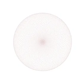 圆环底纹矢量线条管几何