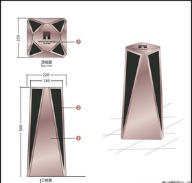 车场阻车桩