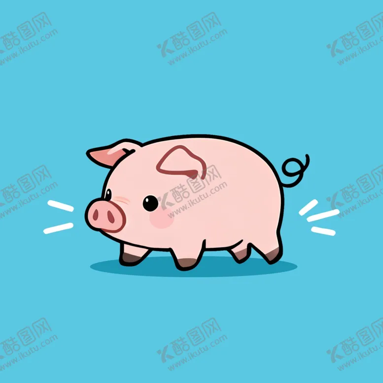 编号：86269303011118203574【酷图网】源文件下载-小粉猪