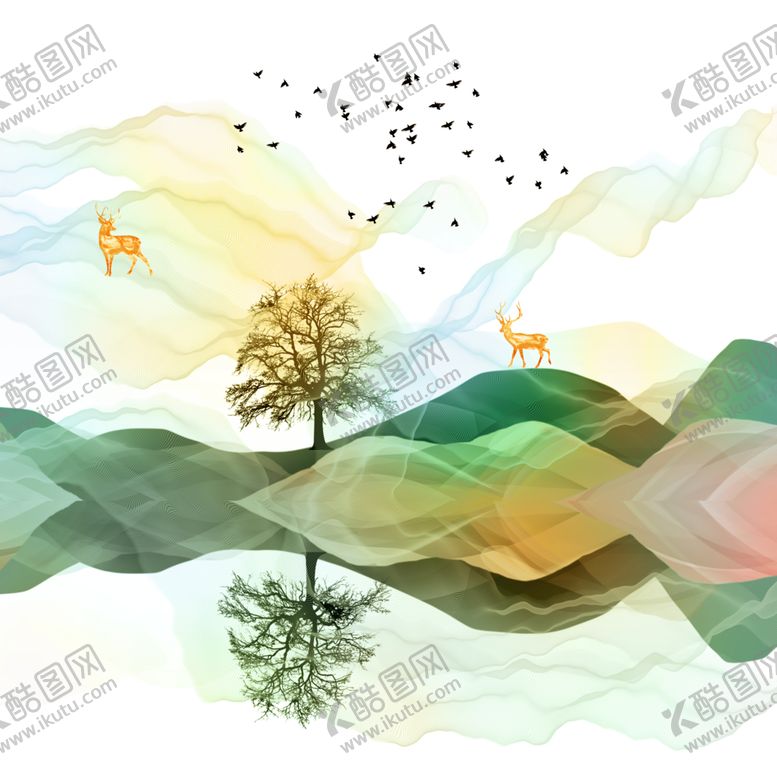 编号：73558109250652443586【酷图网】源文件下载-现代装饰画