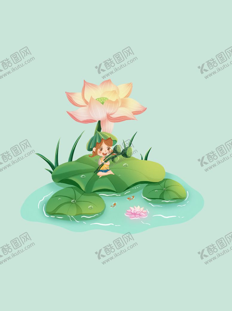 编号：20025310271654266418【酷图网】源文件下载-荷花