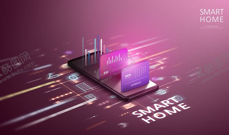 编号：57934209202211534252【酷图网】源文件下载-智能家居AI界面