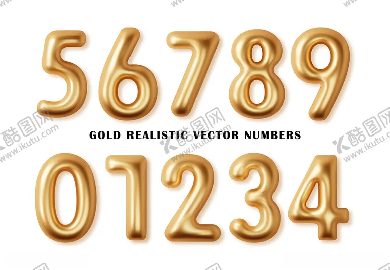 编号：83541902031912427373【酷图网】源文件下载-金色数字