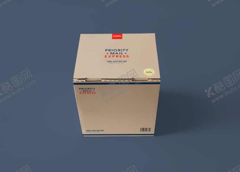 编号：87143009102205239212【酷图网】源文件下载-快递盒样机
