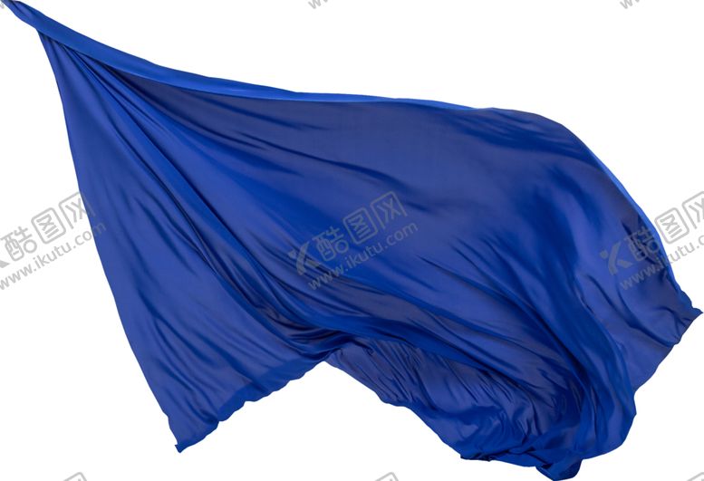 编号：80292510310427153761【酷图网】源文件下载-蓝色丝绸