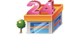 24小时便利店门头