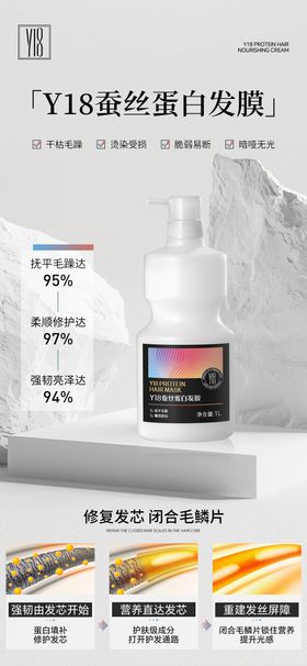 质感发膜产品海报