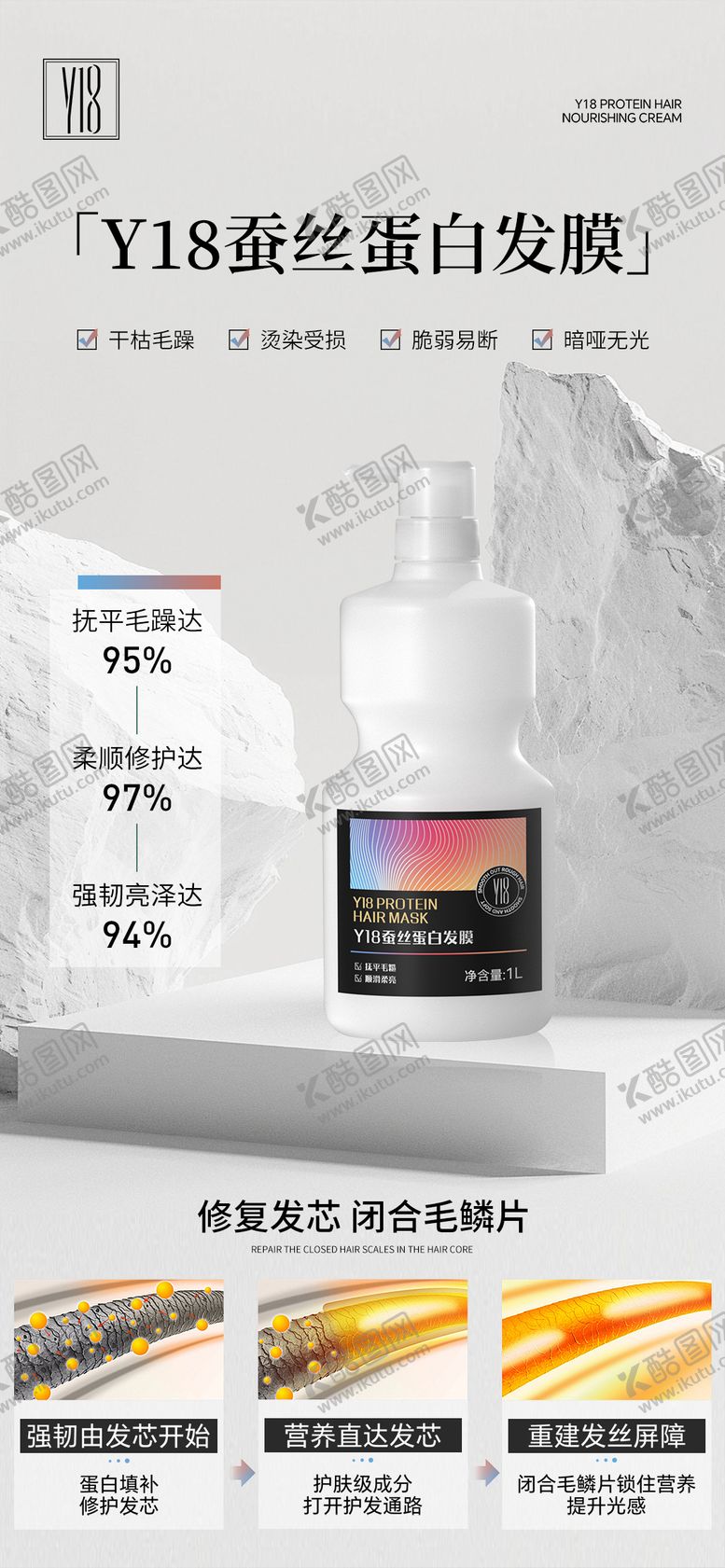 编号：72155712012119086845【酷图网】源文件下载-质感发膜产品海报