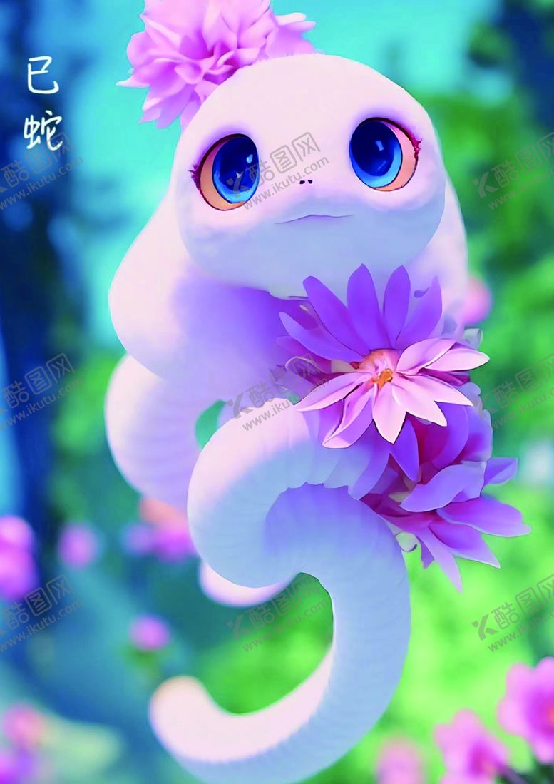 编号：82528512050544112428【酷图网】源文件下载-十二生肖蛇