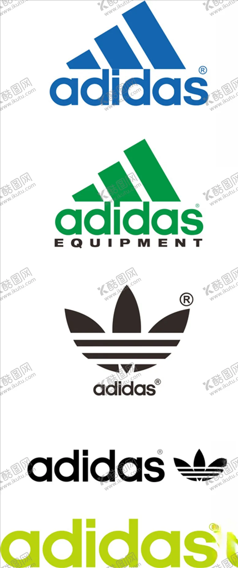 编号：32402506272357265622【酷图网】源文件下载-阿迪达斯品牌logo标志