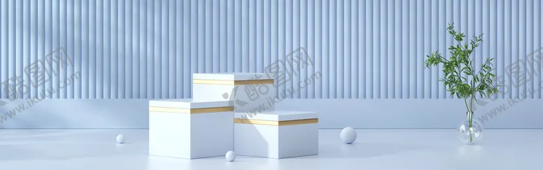 编号：15922801281209541324【酷图网】源文件下载-c4d电商展台