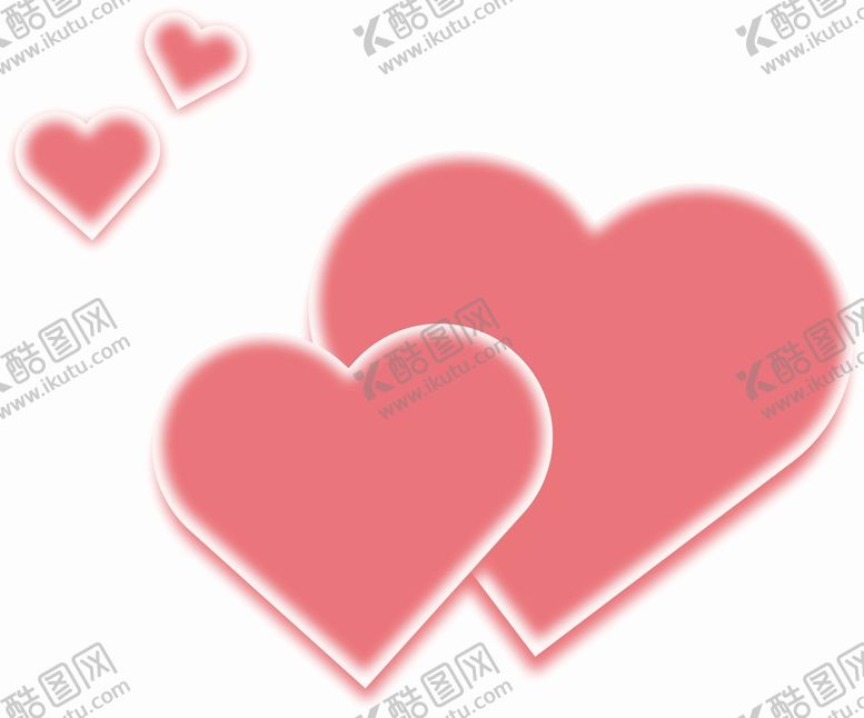 编号：95231901290941255343【酷图网】源文件下载-发光心形