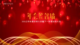 年会签名墙