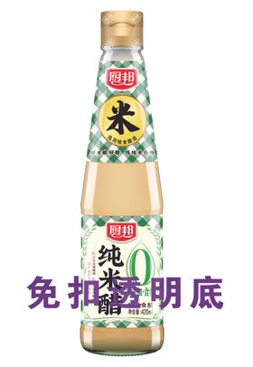 厨邦零添加纯米醋420ml