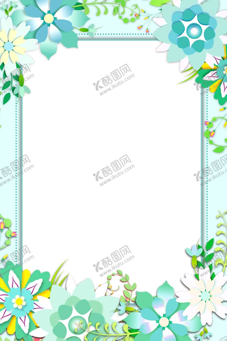 编号：15531607091907537472【酷图网】源文件下载-清新夏季植物花朵促销海报
