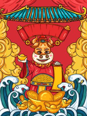 牛年插画