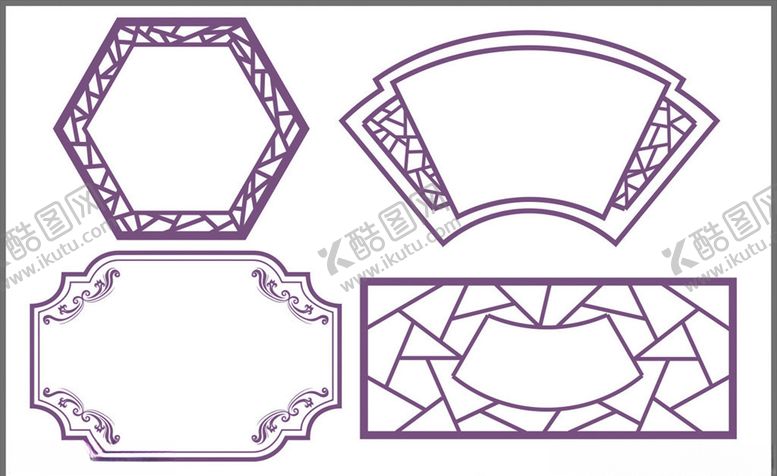 编号：29229310300539158500【酷图网】源文件下载-展板边框造型展板造型