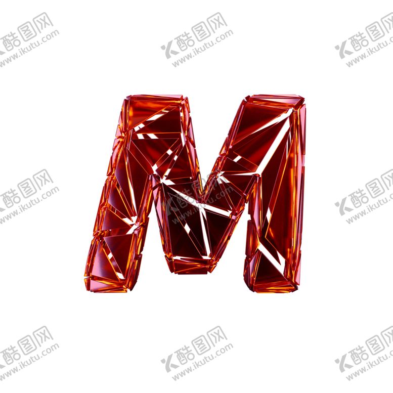 编号：21184506231827361261【酷图网】源文件下载-破碎3D字M