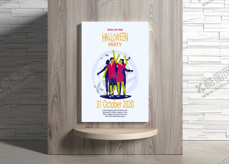 编号：49235110300809186687【酷图网】源文件下载-万圣节海报