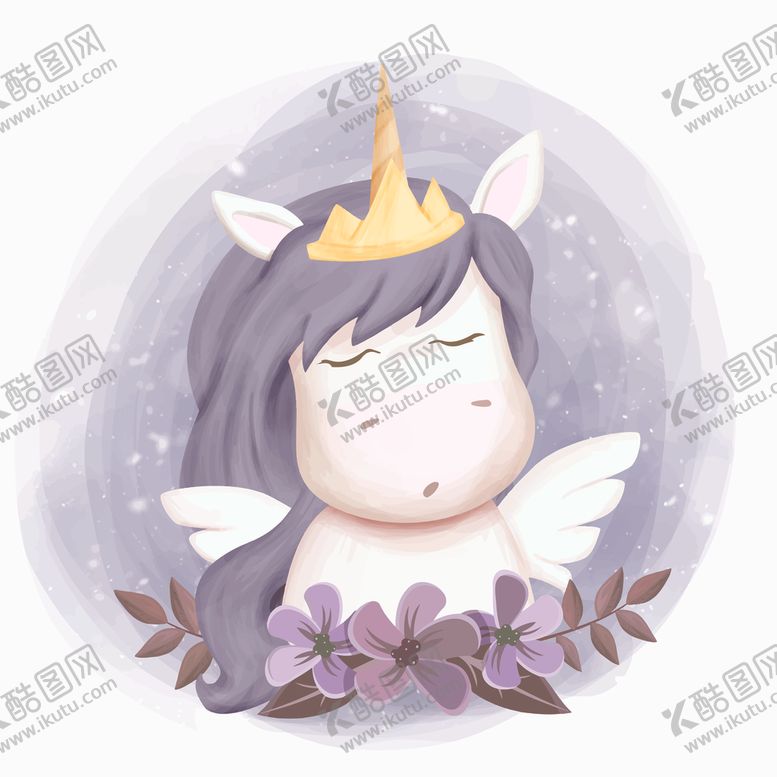 编号：18344710040013117882【酷图网】源文件下载-水彩动物