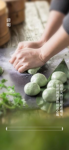 清明节海报二十四气气文化日