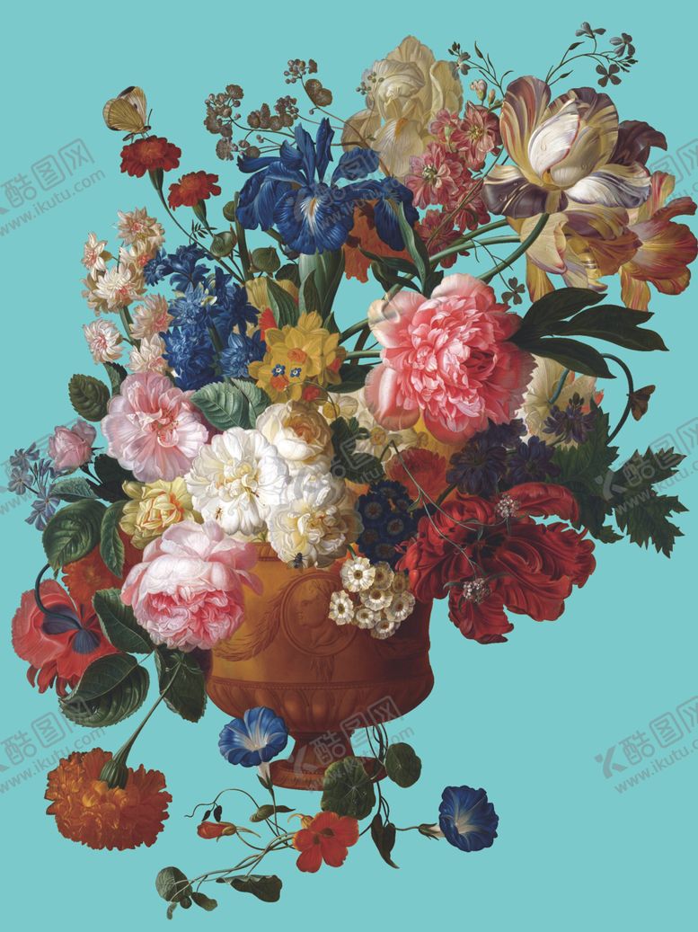 编号：53375107091236002323【酷图网】源文件下载-宫廷油画花