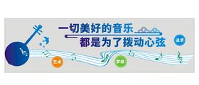 音乐室立体宣传墙