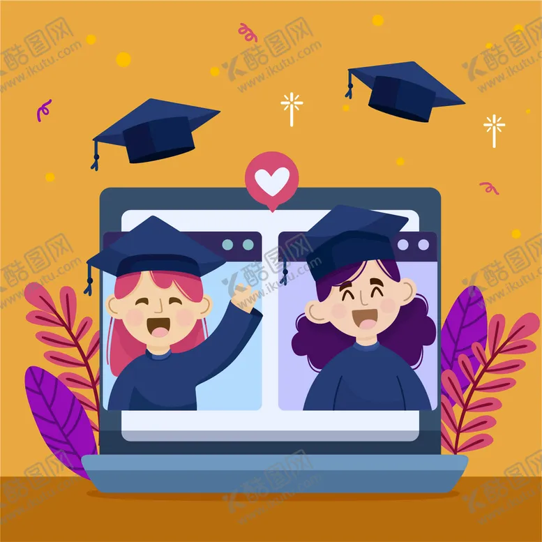 网络毕业典礼学校仪式虚拟虚拟仪式